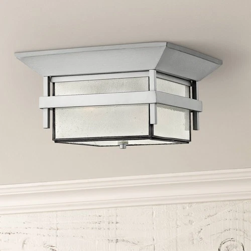 Harbor Titanium 7 3/4" High Hinkley Ceiling Light - Picture 1 of 6