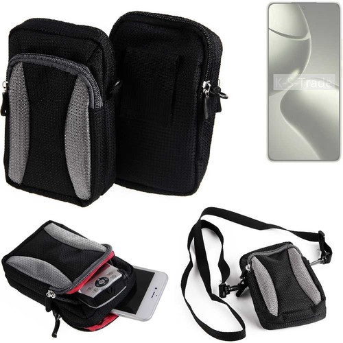 Noir Étui de Ceinture Pochette Téléphone Holster pour Crosscall Action