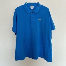 Blue Lacoste polo shirt size 6 fits like a men's Lg