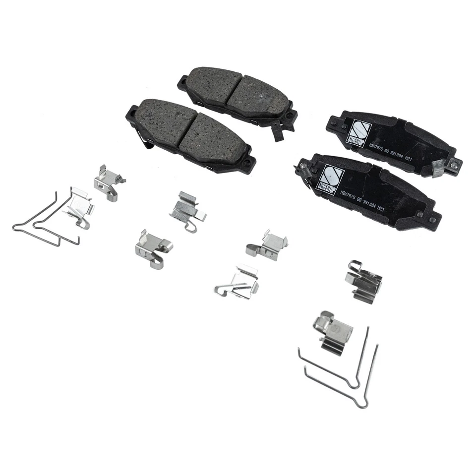 Rear Brake Disc Rotors and Pads Kit for Lexus SC300 SC400 Toyota Supra GS300 - Image 4 of 4