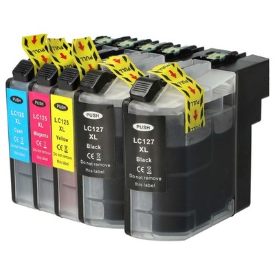 5x Druckerpatronen für Brother MFC-J6920DW +Chip 101ml