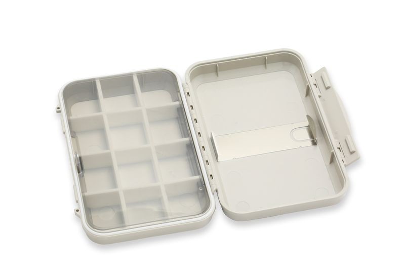 Boîte C&F Design Universal System Case Medium étanche avec compartiments pour mouches de pêche - 2