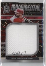 2021 Panini Spectra Monumental Memorabilia Hyper Prizm 34/75 Jesse Winker v9t