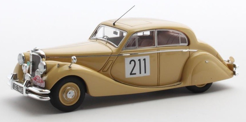 Jaguar MkV Matrix Scale Models miniature 1:43 n211 Monte Carlo 1951