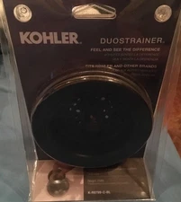Kohler Duostrainer K-R8799-C-BL 4-1/2 in. Sink Strainer in Matte Black