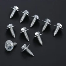 20Pcs Car Screw Fender Body Door Trim Panel Hood Screw Retainer Clips Universal