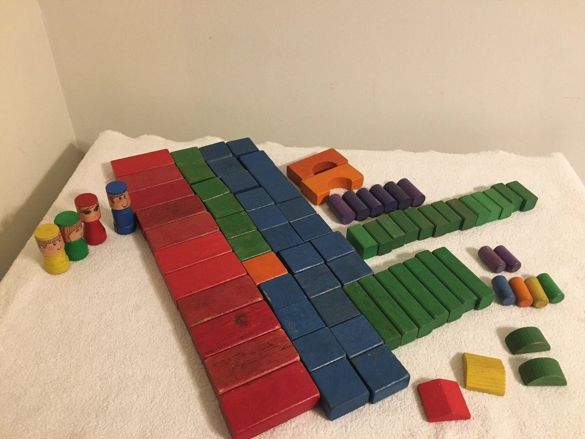 Vintage playskool on sale blocks
