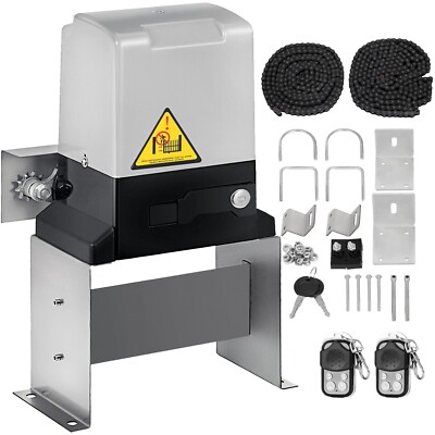 Newest Sliding Gate Opener Electric Operator 1400lbs With Remote Controls