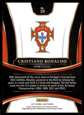 2017-18 Panini Select #33 Cristiano Ronaldo | eBay
