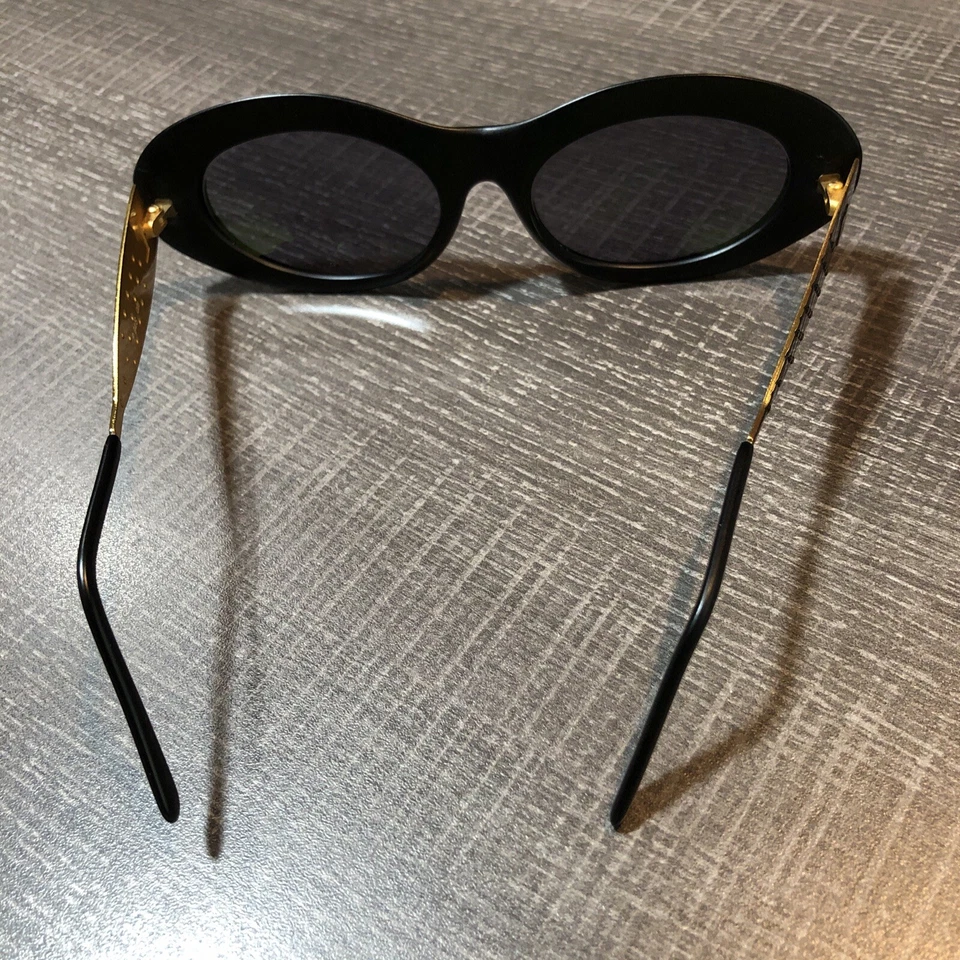 Gafas de sol Laura Biagiotti marco 140 detalles dorados Italia 54/90 P 94/S QB8 tinte Foto 2 de 4