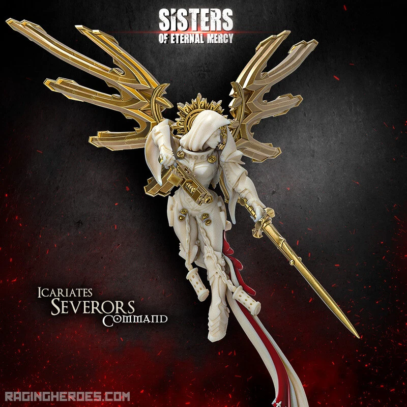 Raging Heroes 00996 Icariates Severors Command [Jet Wings] (Sisters Sci-Fi) - Image 4 of 4