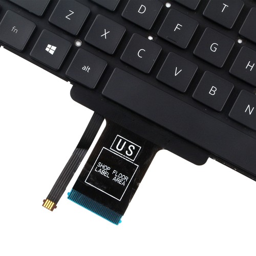US Keyboard with Backlight for Dell Precision 7550 7560 7750 7760 713DM - Picture 3 of 4