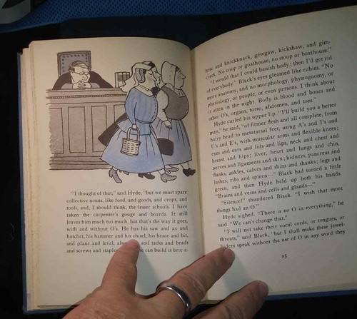 The WUNDERBARES O, 1957, James Thurber, 1. Druck. Illustriert von Marc Simont - Bild 5 von 8
