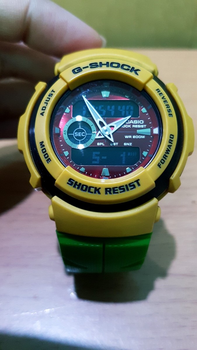 G-Shock Vintage G-300 Rastafarian Reggae Hip-hop Duel