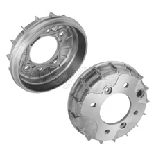 2PCS Front Brake Drum For Honda Foreman 400 450 TRX400FW TRX450FE/FM Rubicon 500