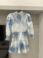 LoveShackFancy Viola Dress | Size XS | Pacific Indigo | Originally: $345