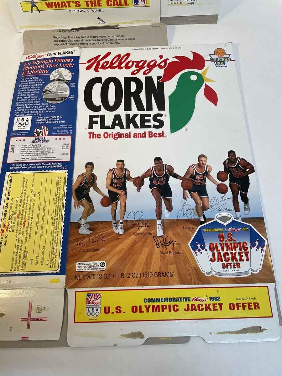 1990s Kelloggs corn flakes cereal box lot of 2 | eBay