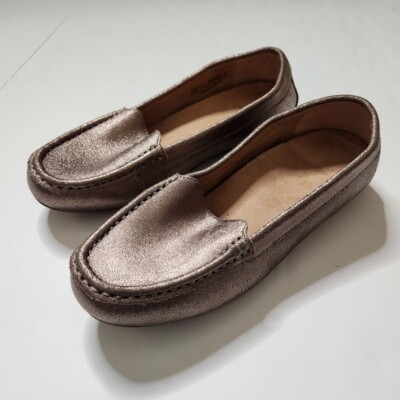 Vionic Chill Debbie Loafers Women's Metallic Gold Leather Slip