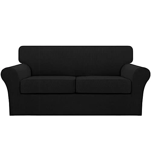Black 2024 oversized couch