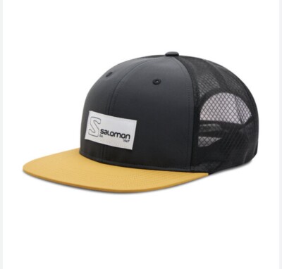 Salomon Trucker Flat Cap Hat Mens Brand New! M/L