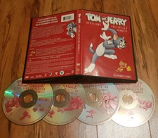 /3960 Tom and Jerry Spotlight Collection Volumes 1 2 & 3, 4-Disc DVD Set OOP