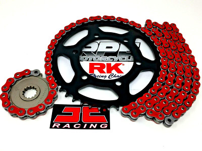 Red 2015-2017 Yamaha FZ-07 RK ZXW 520 FWY 16/41t Ratio Chain and