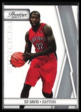 Ed Davis #163 2010-11 Prestige Rookie Raptors A0167A