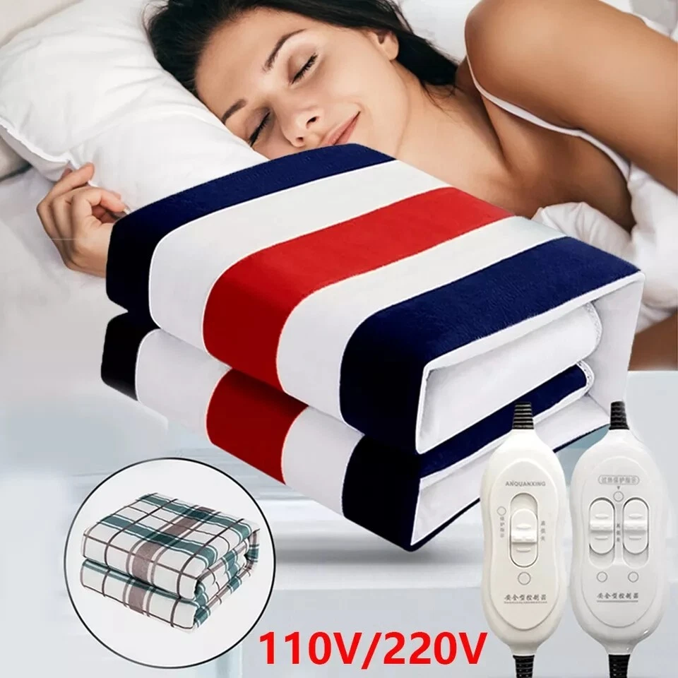 ELECTRIC HEATING BEDSHEET/BLANKET MATRESS BEDDING FOR WINTER/X-MAS BODY  WARMER.. | eBay