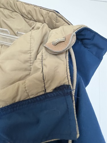 Vintage LL Bean Baxter State Parka Jacket Mens Extra Large Blue USA Made Outdoor - Picture 11 of 15