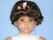 Monique Collection Doll Wig TRINA LT. BRN 12" - 13" Vintage