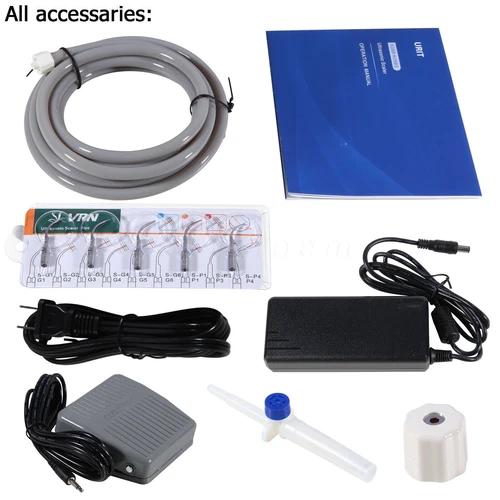 Dental Entkalker Ultraschall Piezo Scaler Handstück Zahnreinigungsmaschine +5 Spitzen - Bild 10 von 17