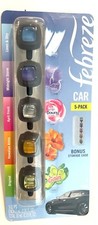 Febreze Car Vent Clips Air Freshener "Assorted" 5-Pack Bonus Case Free Shipping