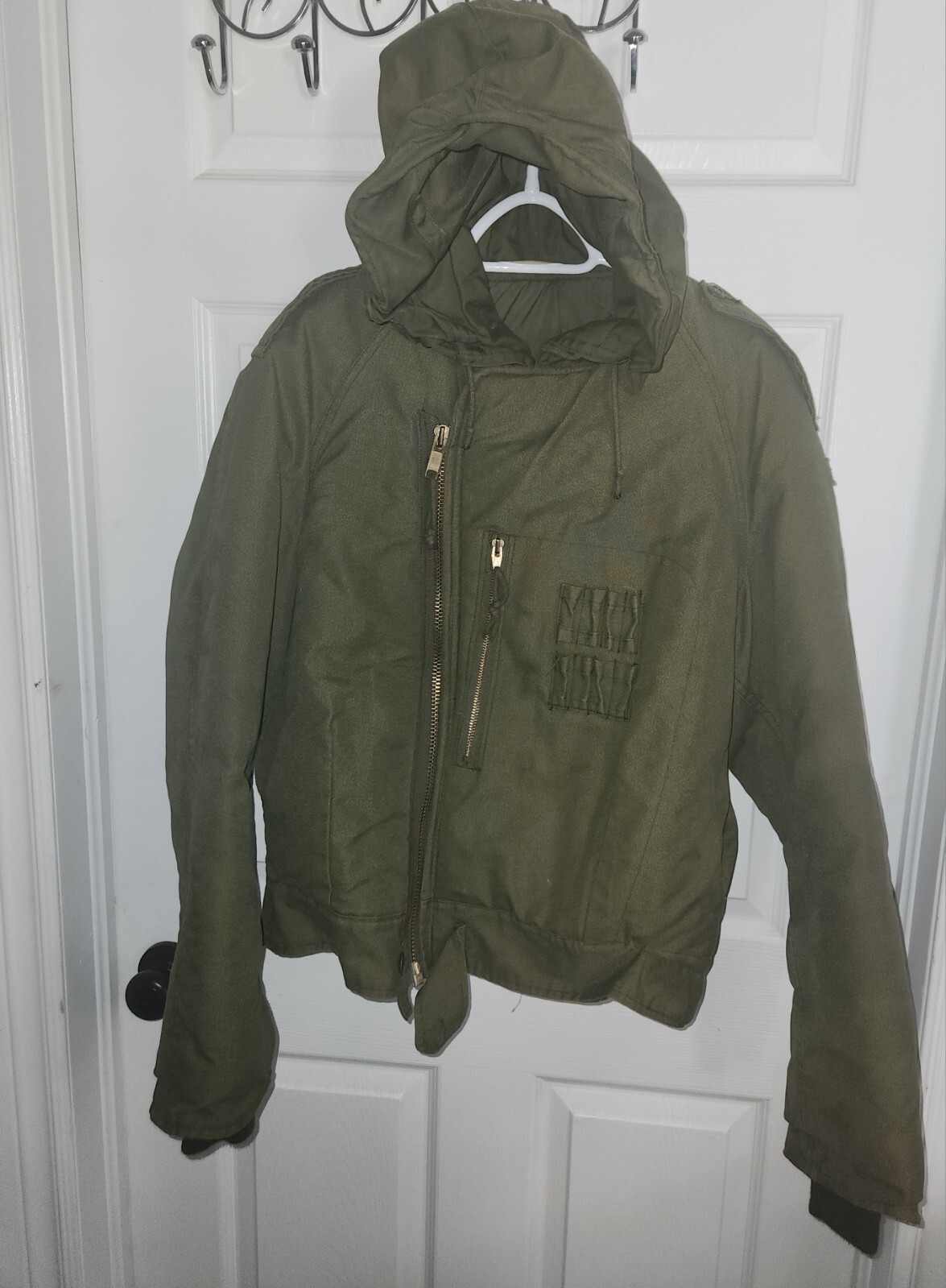 1989 Vintage Authentic Military Issue Jacket Cropped … Gem