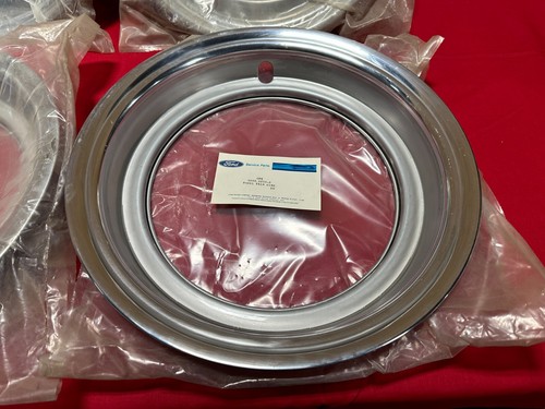 NOS FORD TRUCK 1972-79 F250 F350 16 INCH WHEEL ADAPTOR TRIM RINGS D2TZ-1210-A - Picture 2 of 8