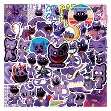 55pcs Poppy Playtime Chapter 3 Deep Sleep Game Smilling Critters Catnap Stickers