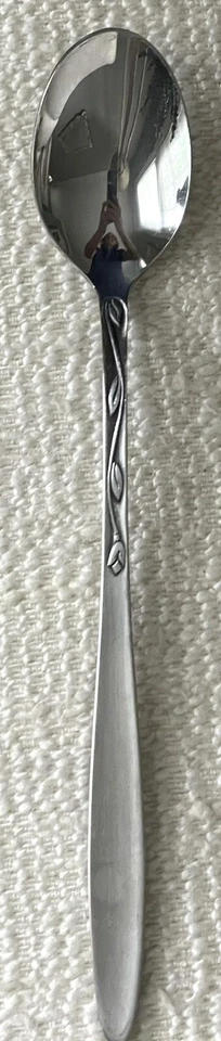 (3) Amefa Silver TULIP TIME 7 3/8" Stainless Iced Tea Spoons~Holland~ SHIPS FREE - Image 3 of 4