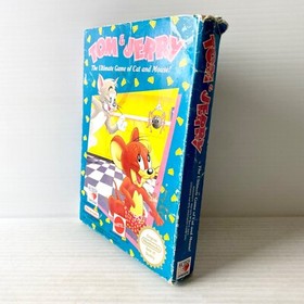 Tom & Jerry + Box & Manual - Nintendo NES - Tested & Working - Free Postage