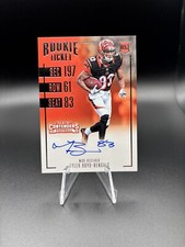 2016 Panini Contenders Football Cards - SP/SSP Print Runs Added 11