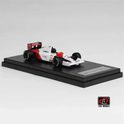 LCD 1:64 F1 MP4/6 No.1 Senna Red white Diecast Model Car | eBay