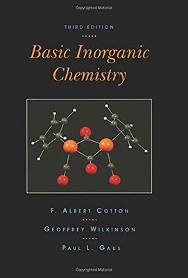 Basic Inorganic Chemistry, 3rd Edition by Gaus, Paul L. 0471505323 FREE Shipping