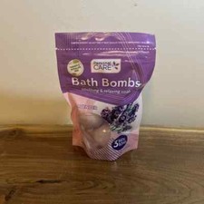 4 pack NEW Personal Care Bath Bombs 3 Lavender Bombs with Skin Hydration