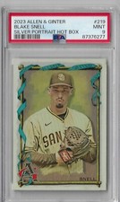 2023 Allen Ginter Blake Snell Silver Portrait Hot Box PSA 9