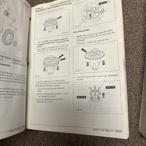 2006 Ford F-150 Lincoln Mark LT Service Repair Manual XLT King Ranch Lariat - Picture 9 of 11