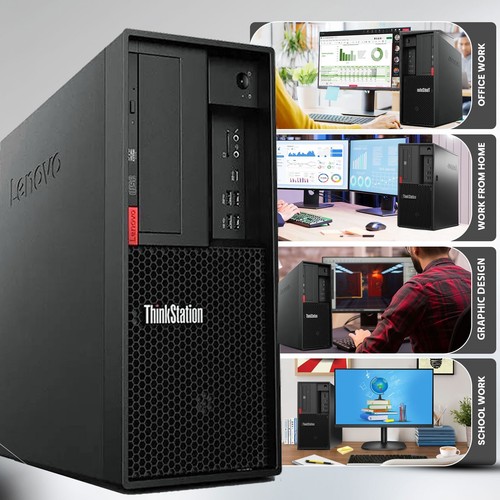 Lenovo MT Desktop PC Intel i5-8500 16GB, 1TB NVMe SSD, Built-in Wi-Fi Windows 11 - Afbeelding 7 van 8