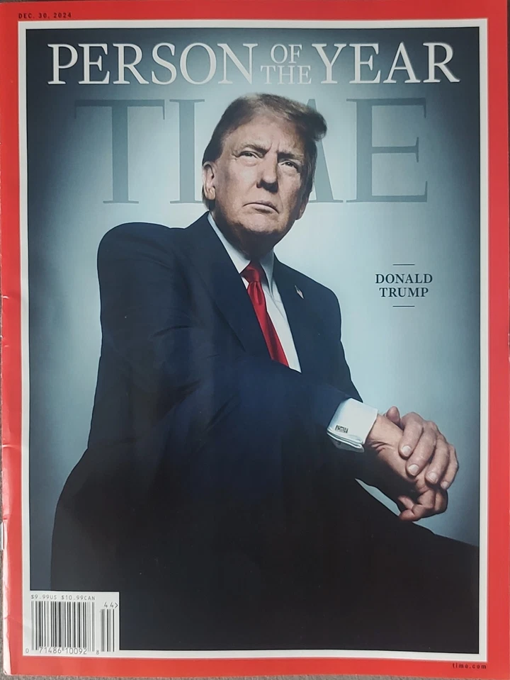 DONALD TRUMP Time Magazine 2024 PERSON OF THE YEAR - No Label - NEW! - Image 2 of 4