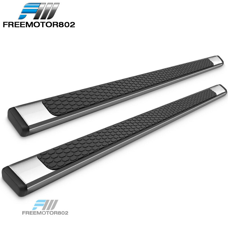 For Dodge Ram 1500-3500 Crew Cab Chrome Side Step Nerf Bar Running Board + Mounting