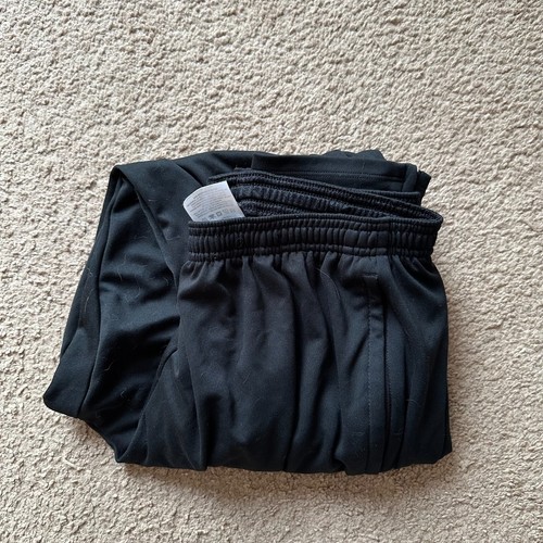 Nike Sweatpants Boys Large 28x29 Tapered Leg Fleece Black Pockets Dri Fit - Picture 14 of 14