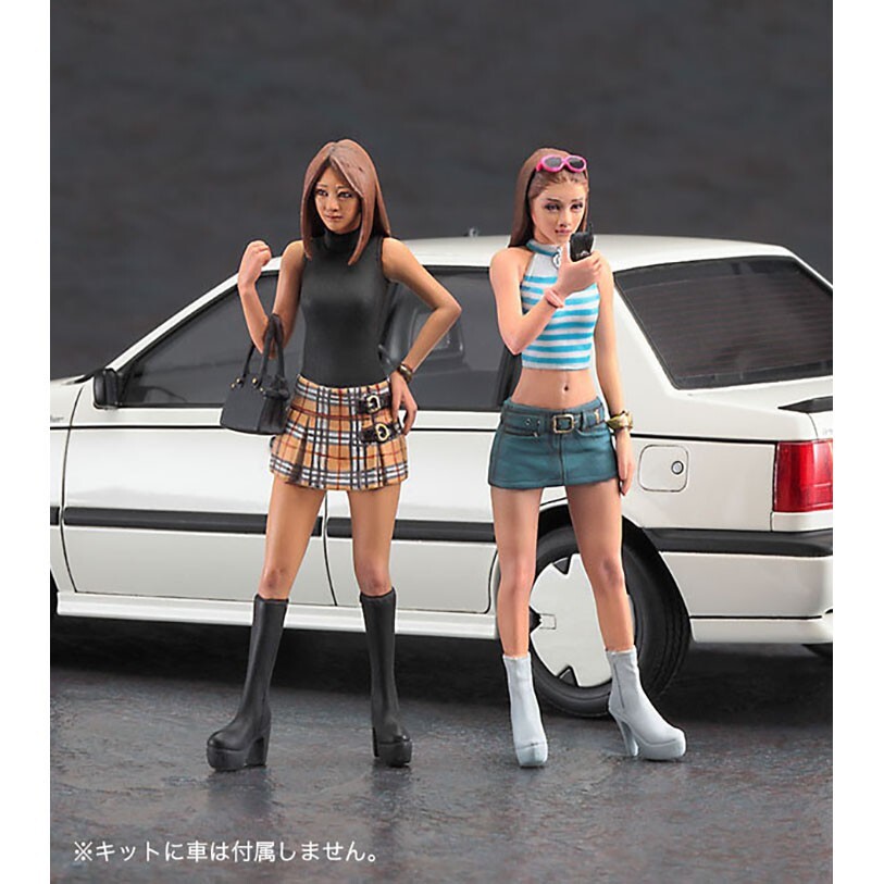 Hasegawa #29102 1/24 90s Platform boots Girls Figure | eBay