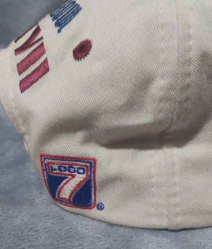 De Colección 1993 Logotipo 7 DALLAS VAQUEROS Sombrero Super Bowl XXVII Campeones Firmas Firmadas - Imagen 7 de 8