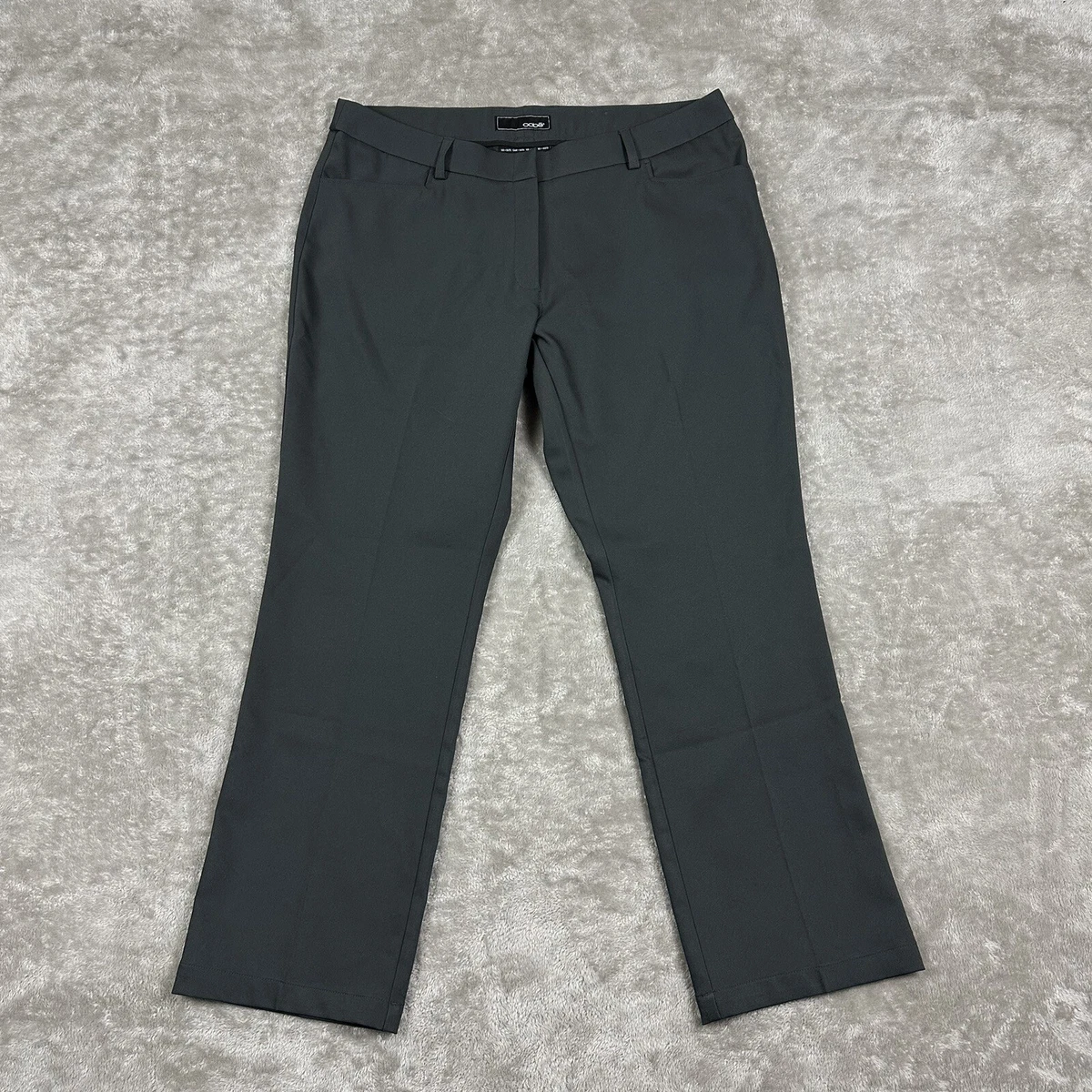 Oobe Chick-fil-A Uniform Women’s Pants Slacks Size 16/31 Straight Leg Gray  NWOT